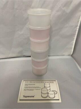 Tupperware Stackable Ice Cream Sandwich Molds